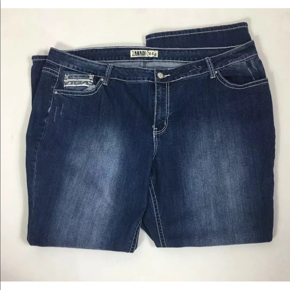 Zanadi Women's Pants Plus Size 24 Embellished - Picture 4 of 7